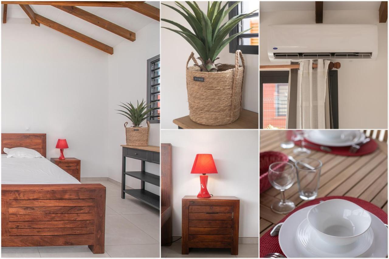 Bungalow Pom 1, Piscine, A 5 Min Des Plages Ле Вауклин Екстериор снимка